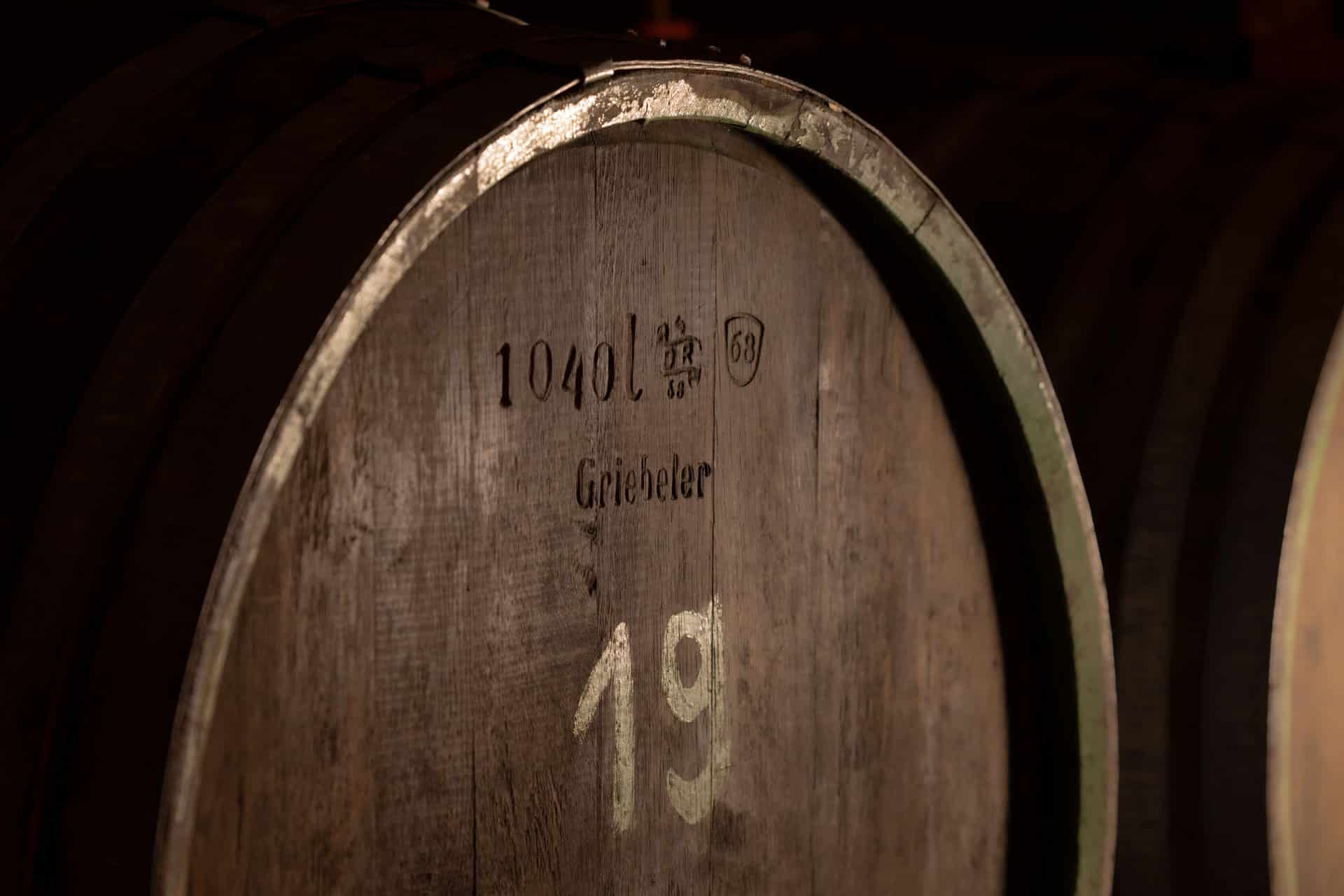 Weinfass der Familie Griebeler
