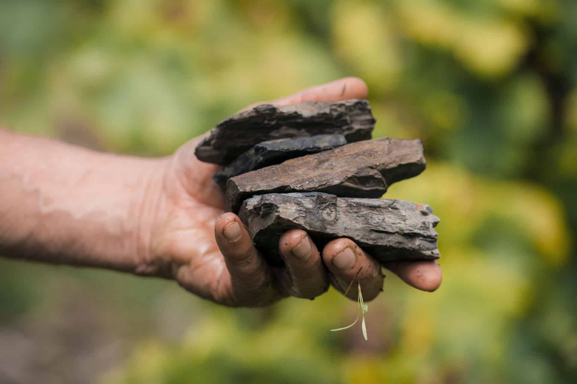 Moselschiefer ein wichtiger Bestandteil der Bodenflächen